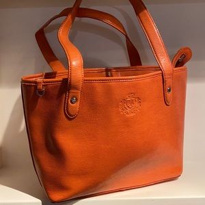 Ralph Lauren orange purse